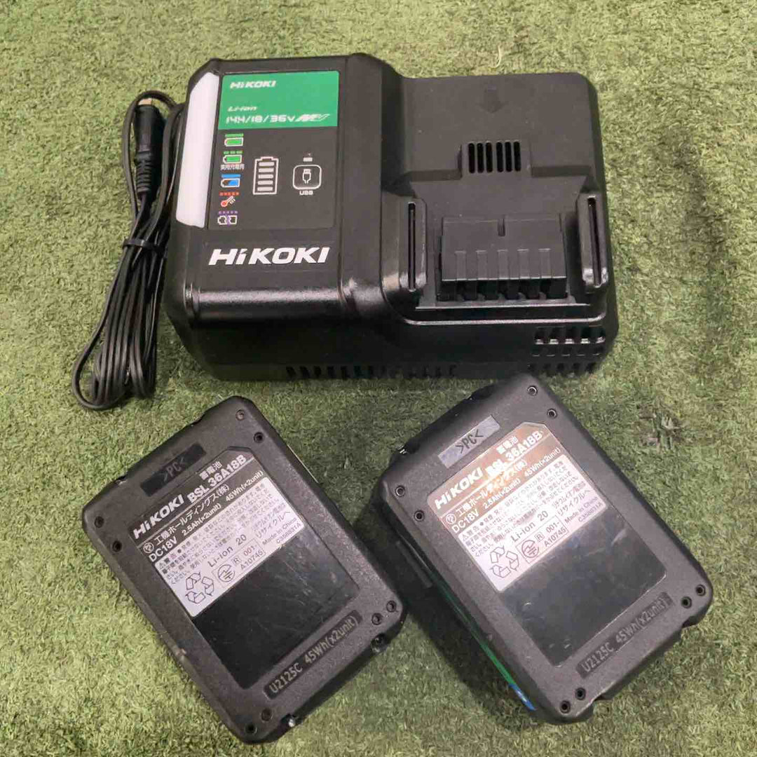 ★ハイコーキ(HIKOKI ※旧:日立工機) コードレスインパクトドライバー WH36DC(2XPR) 36V 動作確認済【川口店】