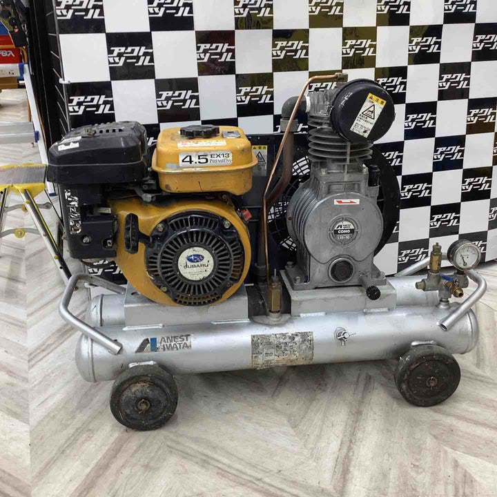 【店頭受取り限定】◇アネスト岩田(iwata) エンジンコンプレッサー COMG L15-10/PLUE15B-10【越谷店】