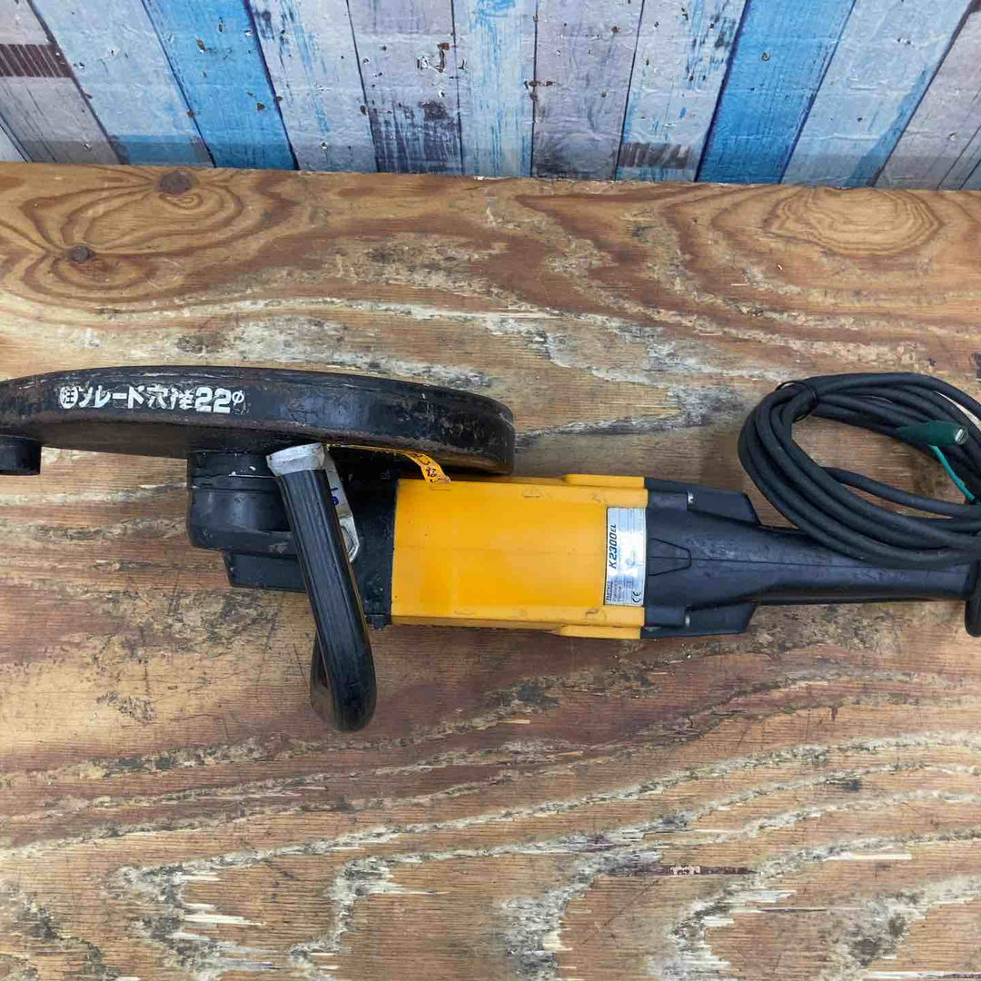 ◇パートナー 電動ハンドカッター(コンクリートカッター）K2300EL【柏店】