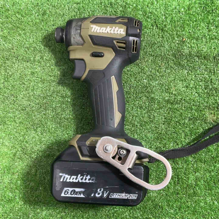 ★マキタ(makita) 18V コードレスインパクトドライバー TD173DRGXO オリーブ【川口店】