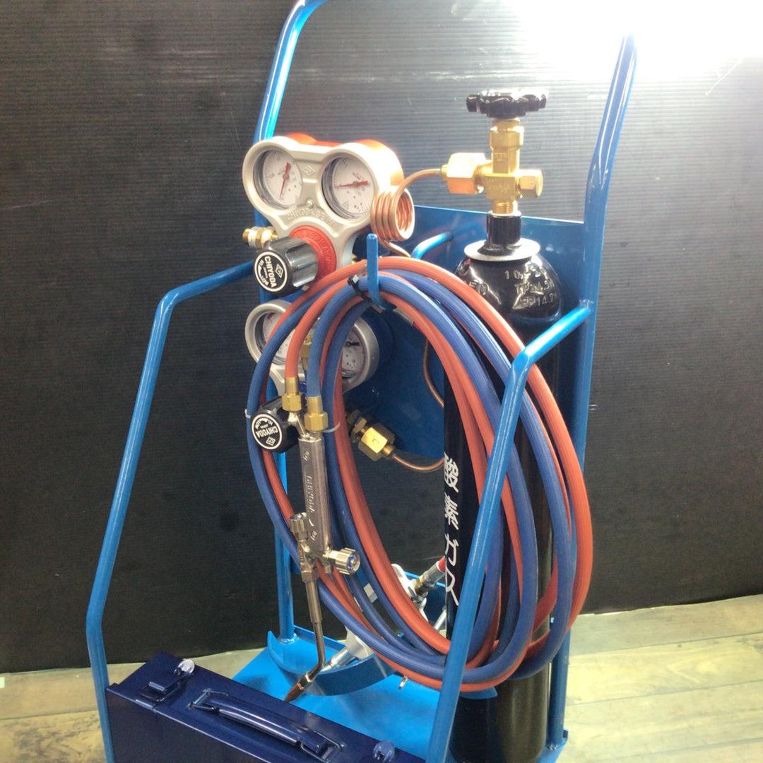 【店頭受取り限定】 千代田精機 アセチレン・酸素ガス 溶接機セット 350H-1型 【東大和店】