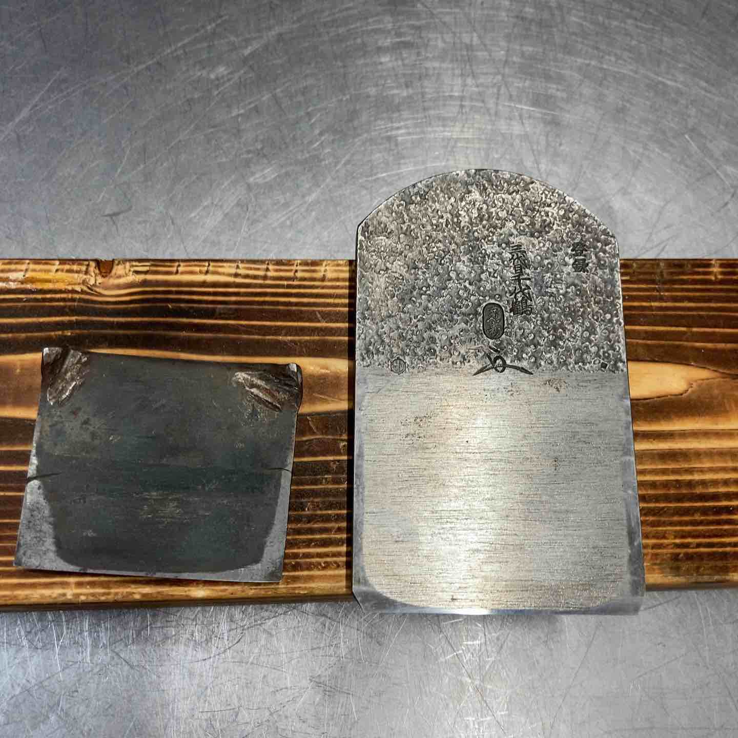 鉋　吉兆　千代鶴　大工道具　中古 中古品】 鉋(かんな) 一芳作 弓張月 千代鶴 和工具 鑿 大工道具 【東大