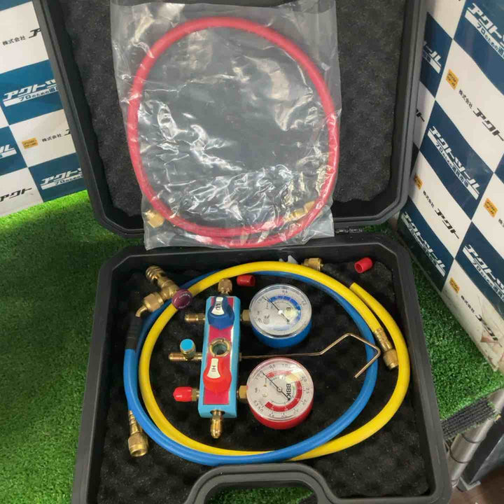 ◇BBK テクノロジーズ R-410A/R-32 ボールバルブ式マニホールドキット【草加店】