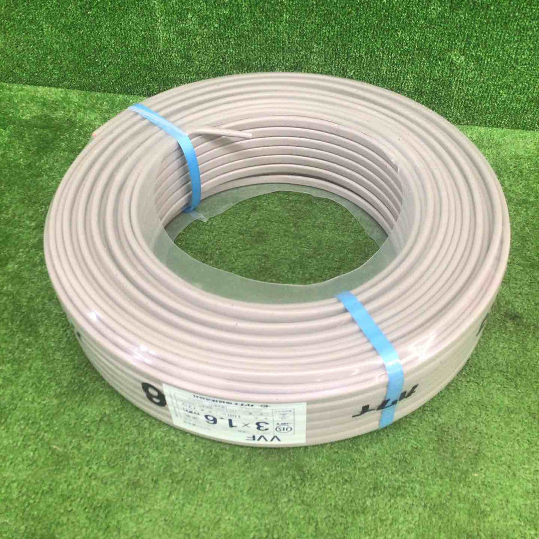 【未使用品】 富士・弥栄・矢崎・カワイ・住電日立・愛知 VVFケーブル 3芯×1.6mm 【鴻巣店】