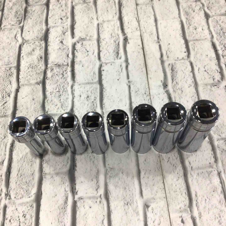 【スナップオン/Snap-on】 ディープソケット SFSM8～16mm 8点セット【越谷店】