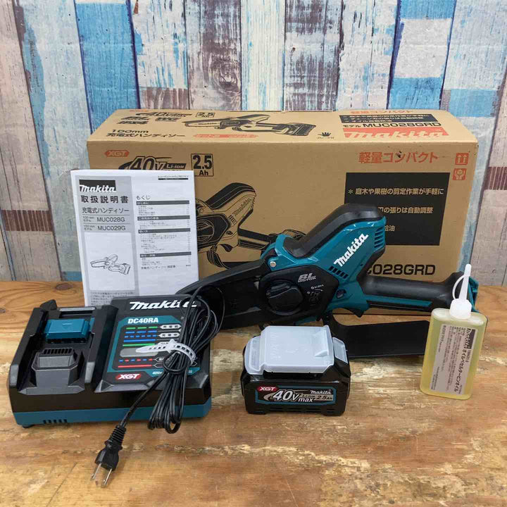 ★マキタ(makita)40Vmax 100mmコードレスチェンソー MUC028GRD【柏店】