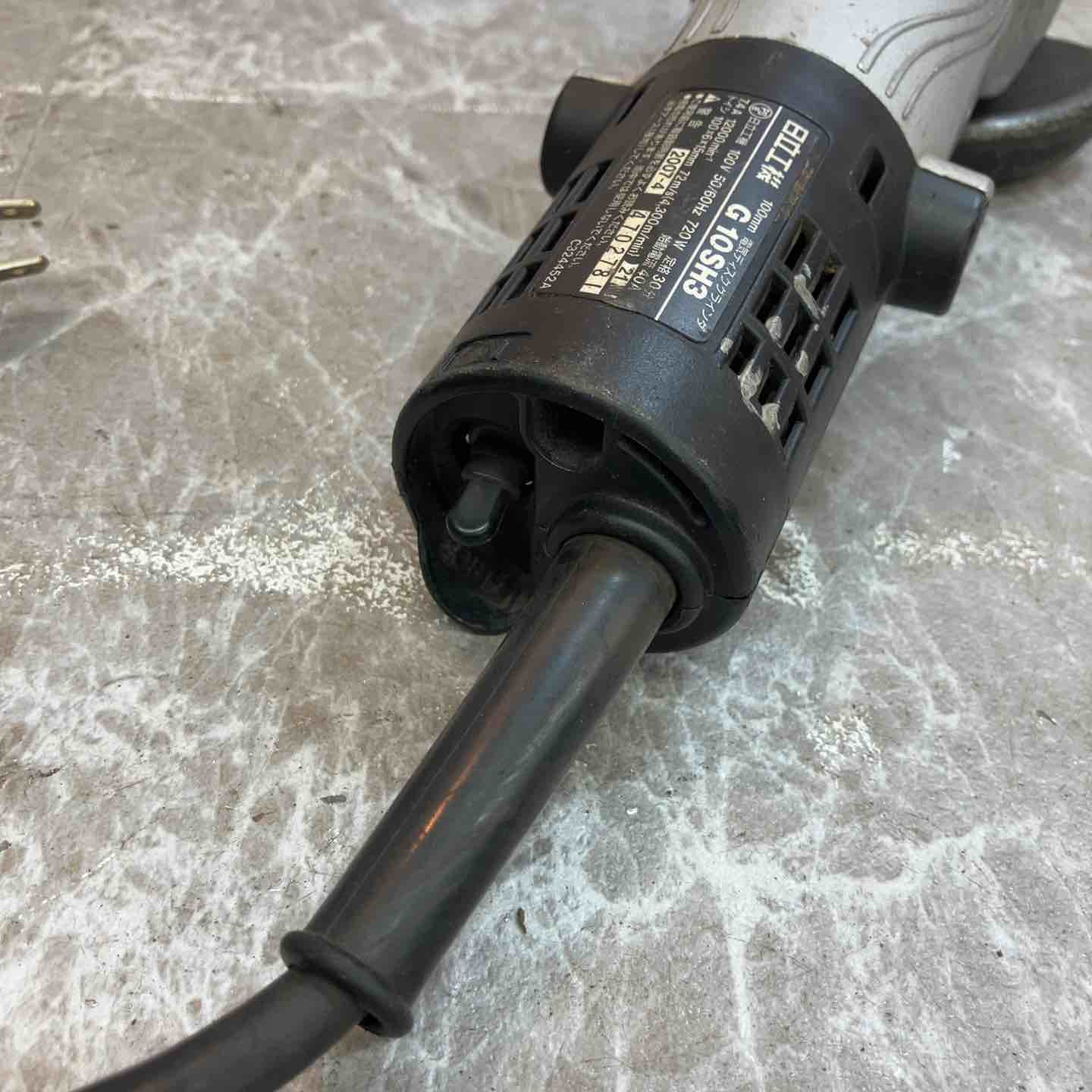 ◇日立工機 100mmディスクグラインダー G10SH3【八潮店】 – アクト