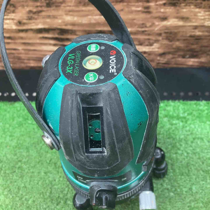 ◇VOICE グリーンレーザー墨出し器 VLG-3X【川越店】