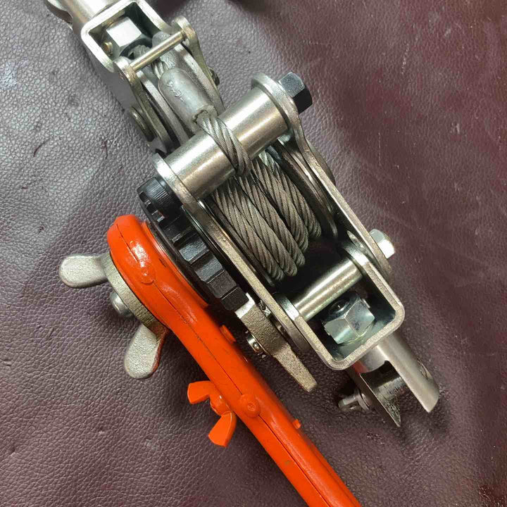 【中古品】永木精機 NGK シメラー S4P-40C 4型 1000kg用 張線機【東大和店】