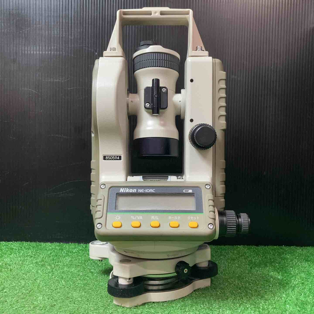 【現状品】Nikon 電子セオドライト NE-10RC ※通電のみ確認・未校正【岩槻店】