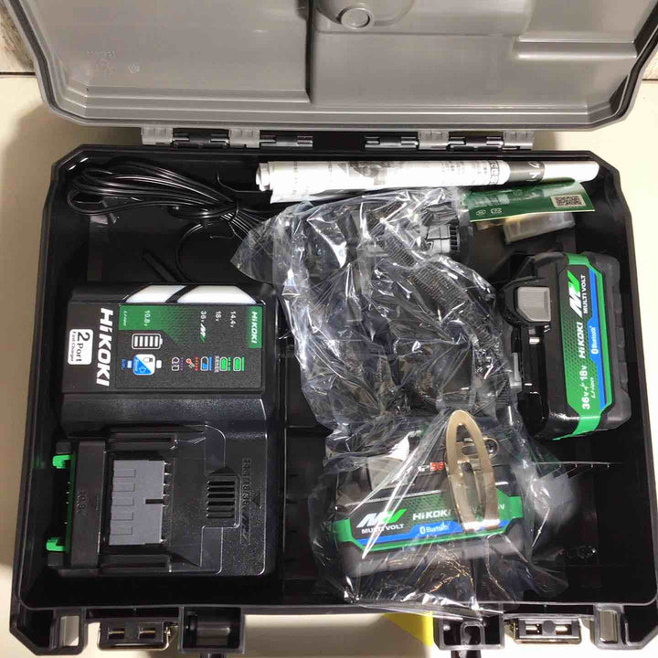 ★ハイコーキ(HIKOKI ※旧:日立工機) コードレスインパクトドライバ ストロングブラック WH36DD(2XHBSZ)【戸田店】