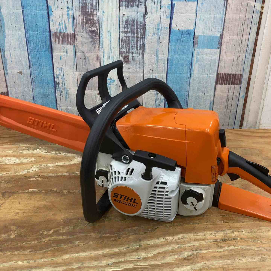 中古品】◇スチール(STIHL) エンジンチェーンソ- MS230C-BE【柏店