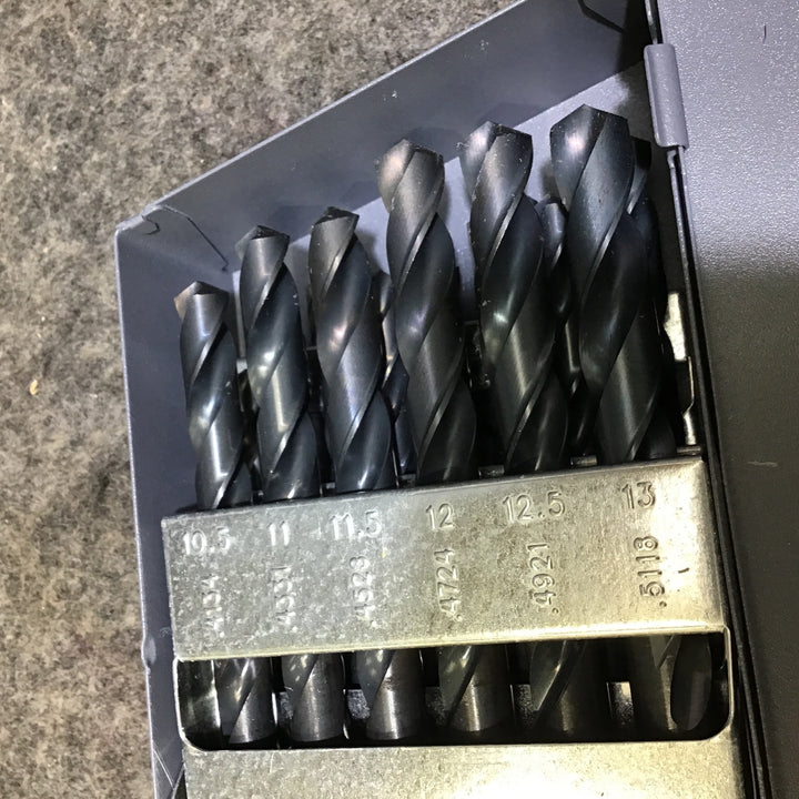 【長期保管・未使用品】ALFA Tools Chicago Latrobe 鉄工ドリルセット 丸軸 57725【桶川店】