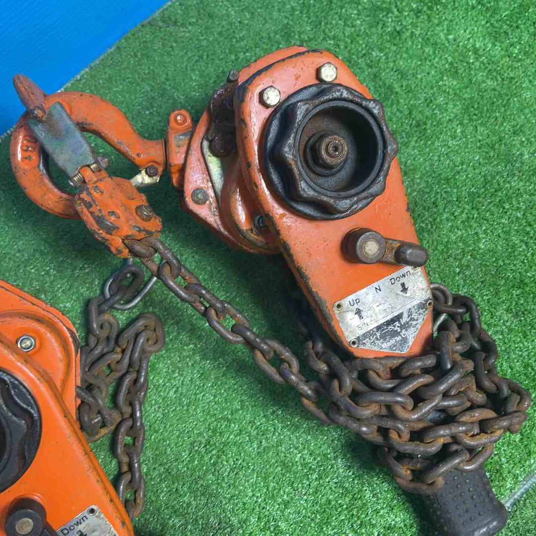 コンドーテック 0.8t レバーホイスト KC-0.8 6点まとめ レバーブロック 800kg【岩槻店】