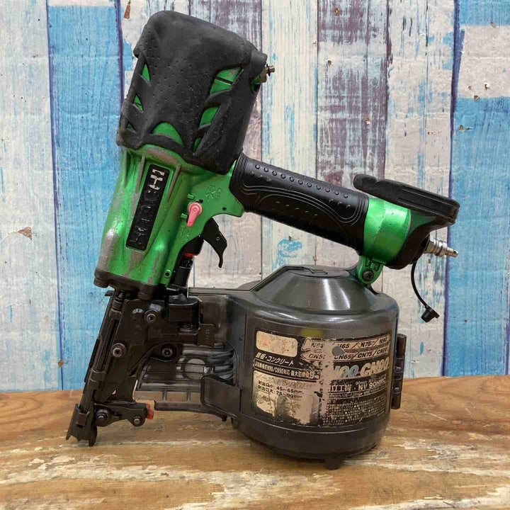 ★ハイコーキ(HIKOKI ※旧:日立工機) 高圧エア釘打ち機 NV90HMC(L)【柏店】