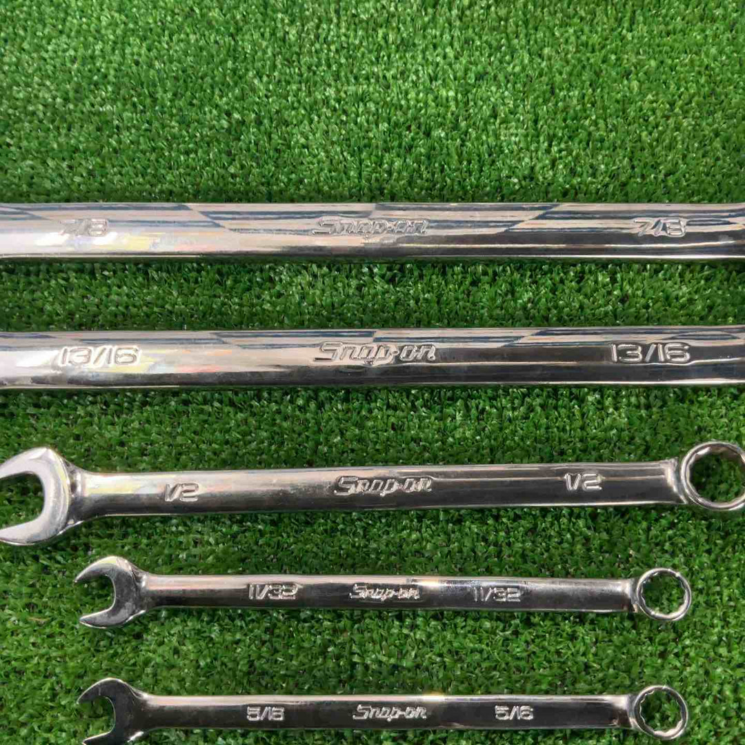 スナップオン Snap-on コンビネーションレンチ インチ 5本セット OEX10B/11B/16B/26B/28B【草加店】