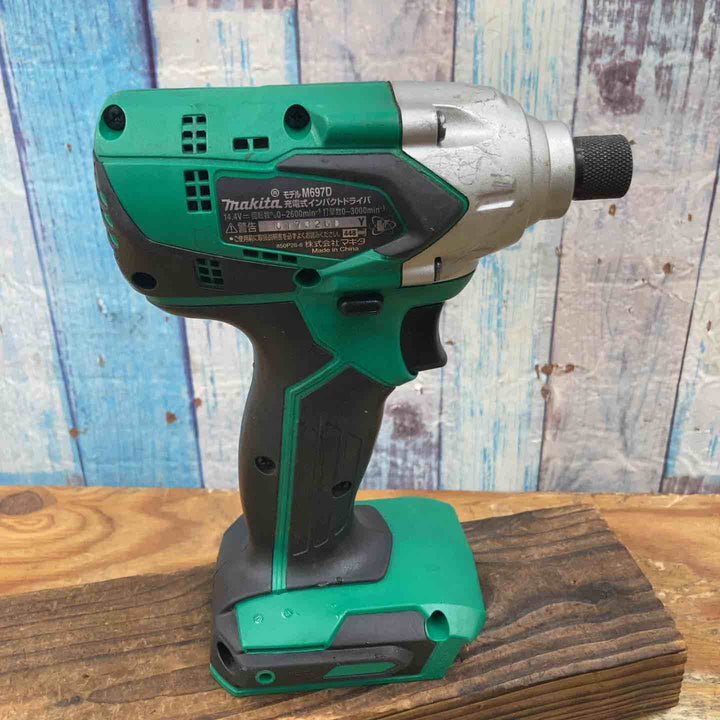 【中古品】◇マキタ(makita) コードレスインパクトドライバ M697DSX 14.4V DIYモデル フルセット【柏店】