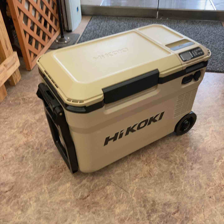 ★ハイコーキ(HIKOKI ※旧:日立工機) コードレス冷温庫 UL18DBA(WMBZ)本体、ACアダプタ、シガーソケット ※バッテリーは付属しておりません　【所沢店】