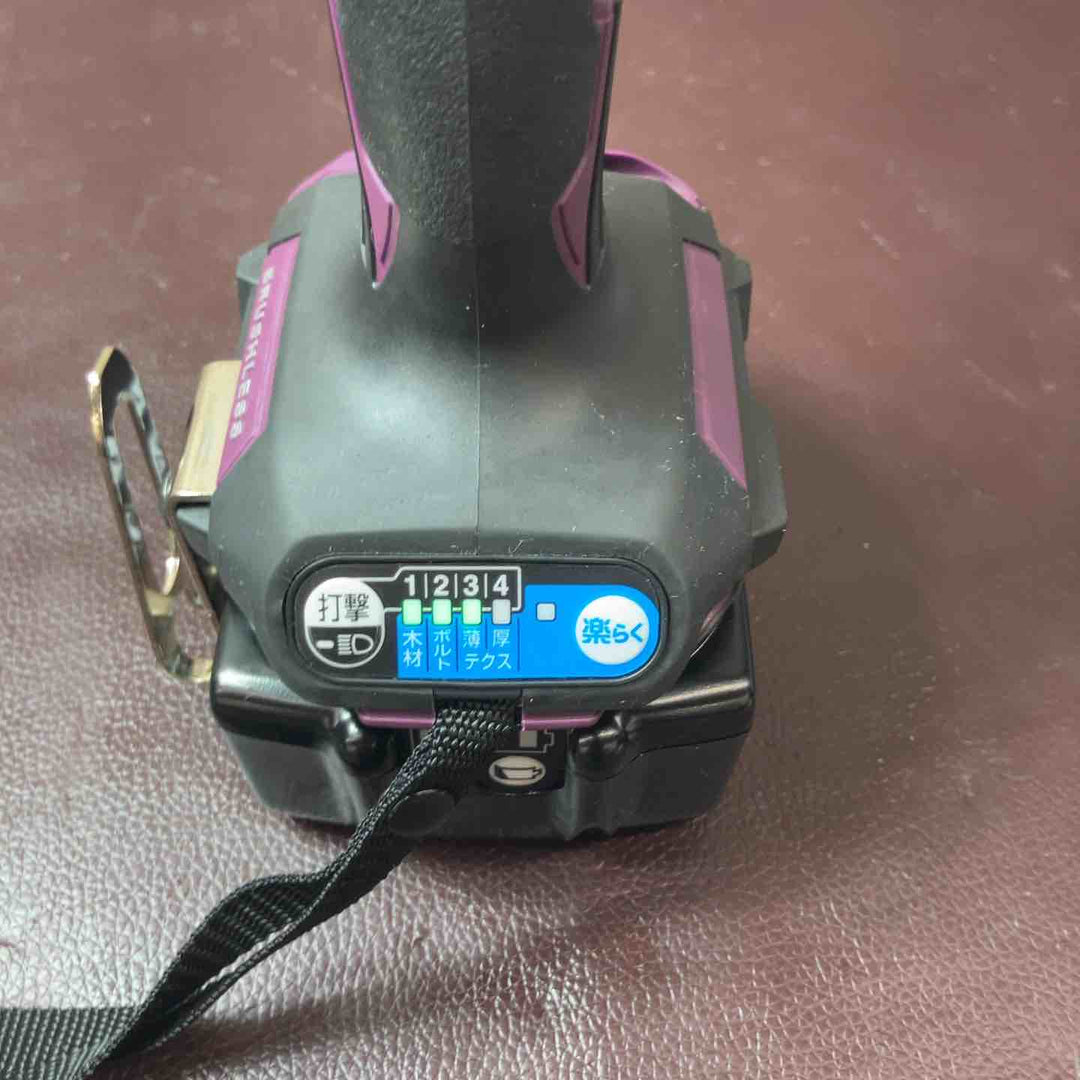 【中古美品】★マキタ(makita) コードレスインパクトドライバー TD173DXAP オーセンティックパープル【東大和店】