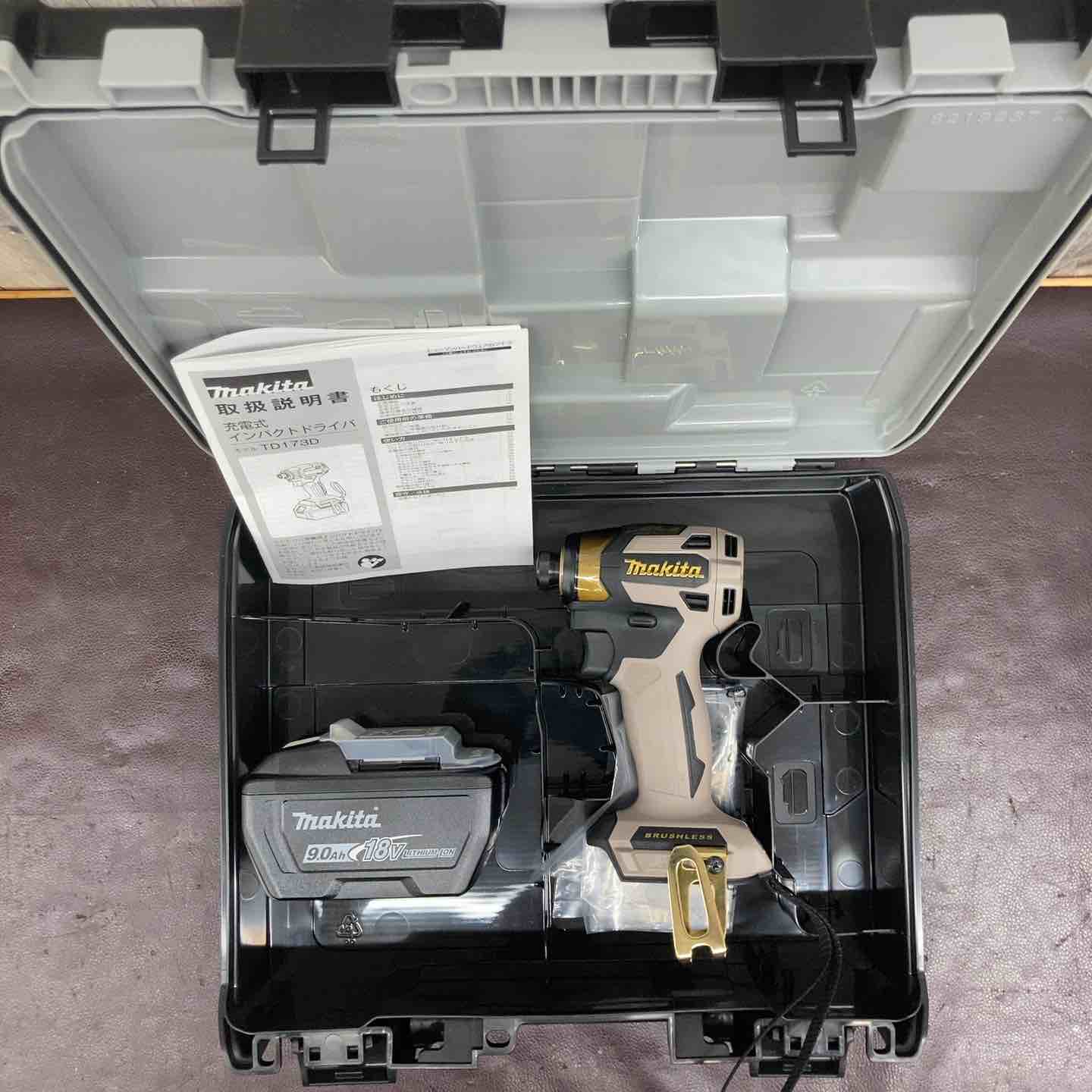 【未使用(店頭展示品)】マキタ(makita) コードレスインパクトドライバー TD173DZPG 限定カラー プレミアムグレージュ バッテリーBL1890【東大和店】 未使用(店頭展示品)】マキタ(makita) コードレスインパクトドライバー