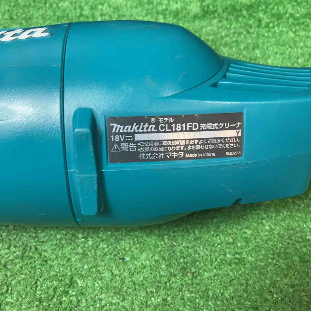 ☆マキタ(makita) コードレスクリーナ CL181FDZ【岩槻店】