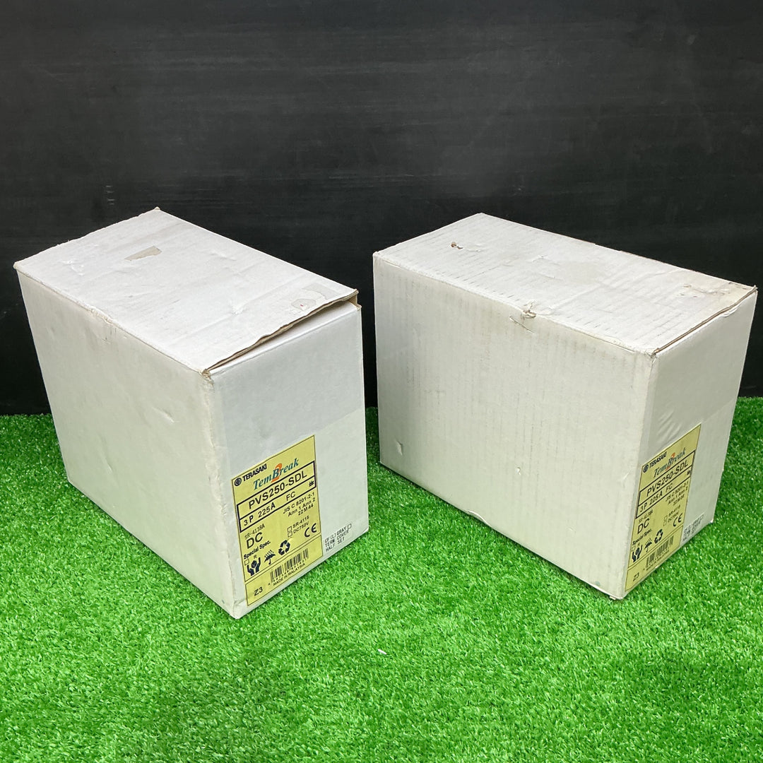 【未使用品】TERASAKI 寺崎 ノーヒューズブレーカー PVS250-SDL 3P225A 4点セット【電材館越谷店】