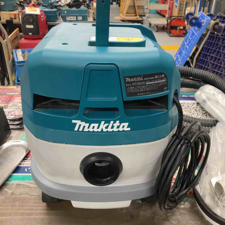 ★マキタ(makita) 集じん機 乾湿両用 VC0820　ホース類付属【戸田店】
