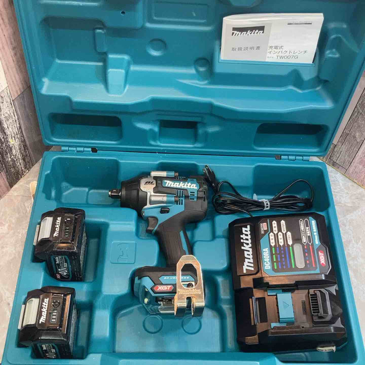 【中古品】★マキタ(makita) コードレスインパクトレンチ TW007GRDX【八潮店】