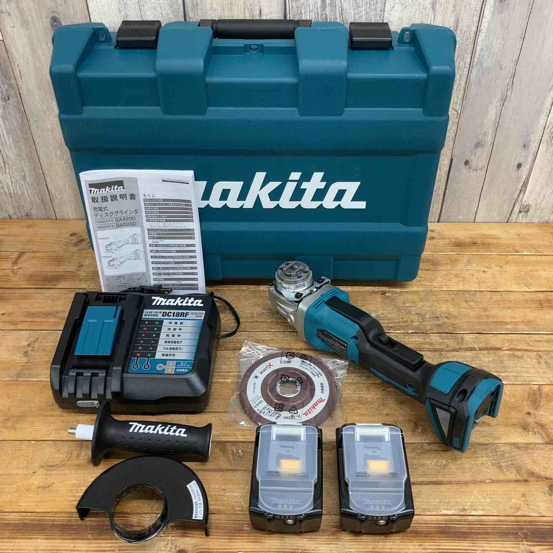 【未使用品(店頭展示品)】 ★マキタ(makita) 125mmコードレスディスクグラインダ GA520DRGX 【東大和店】