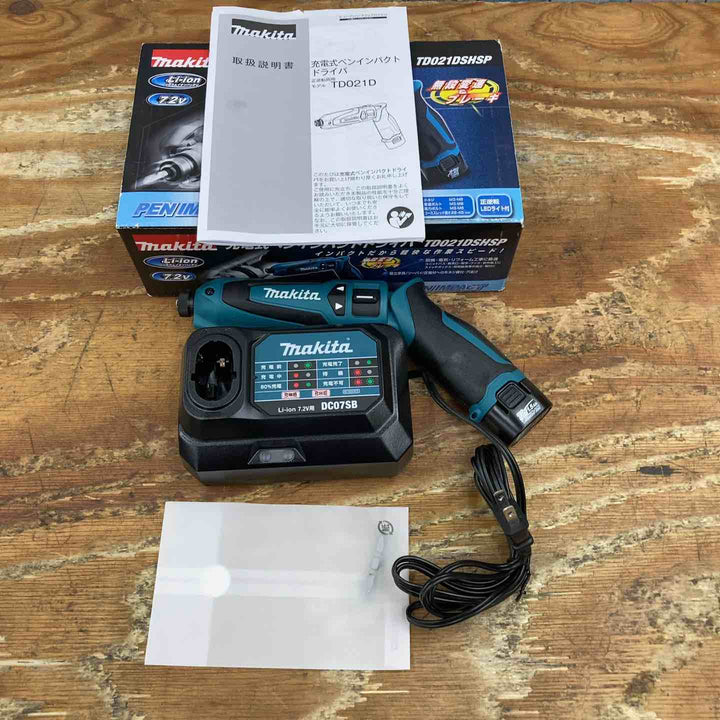 ☆マキタ(makita) コードレスペンインパクトドライバ TD021DSHSP【柏店】