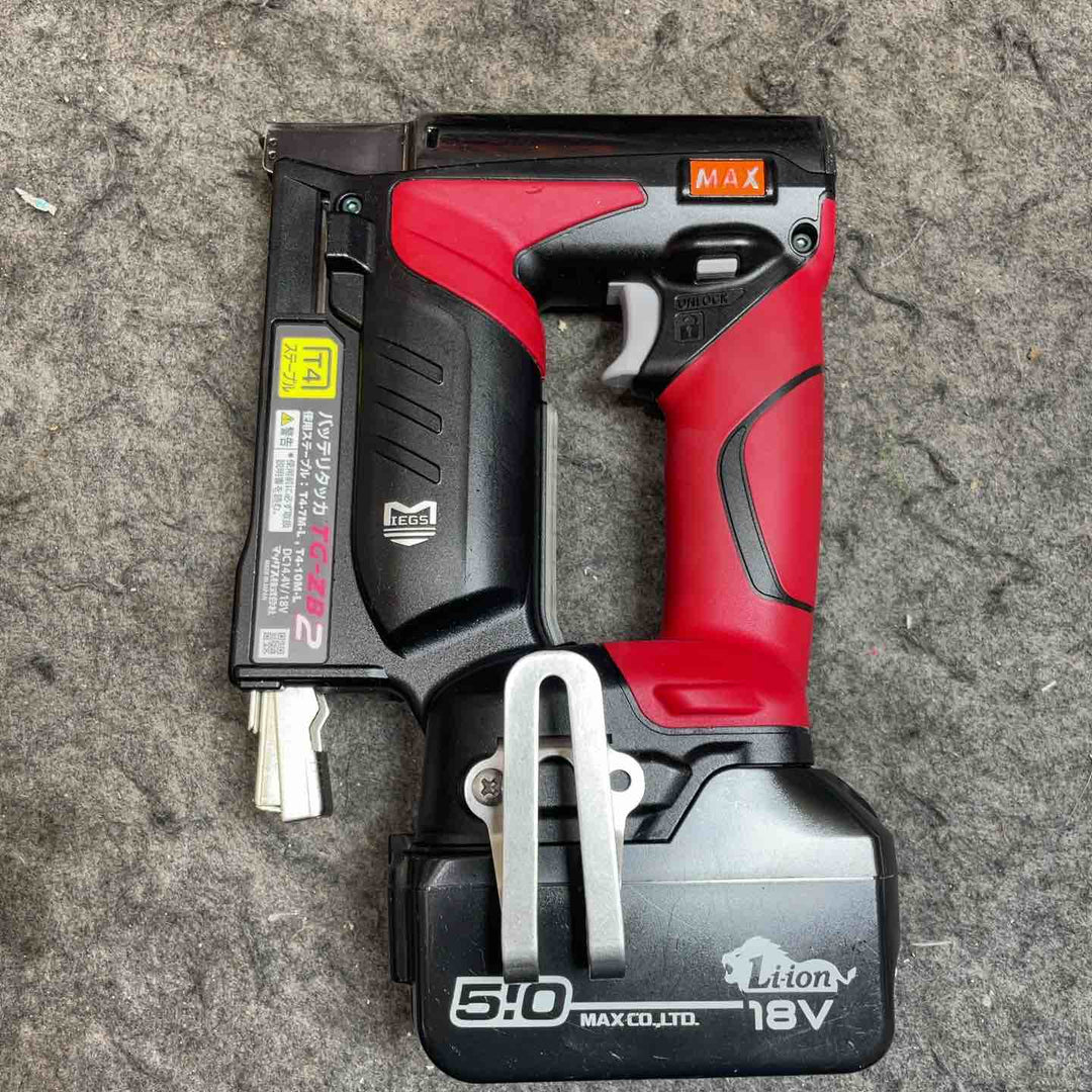 マックス(MAX) コードレスタッカ TG-ZB2-BC/1850A【桶川店】