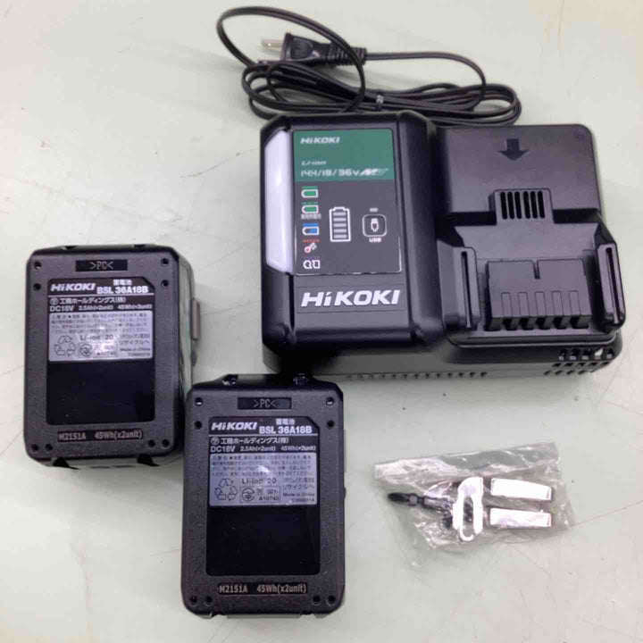 ☆ハイコーキ(HIKOKI ※旧:日立工機) コードレスインパクトドライバ WH36DC(2XPBS)【越谷店】