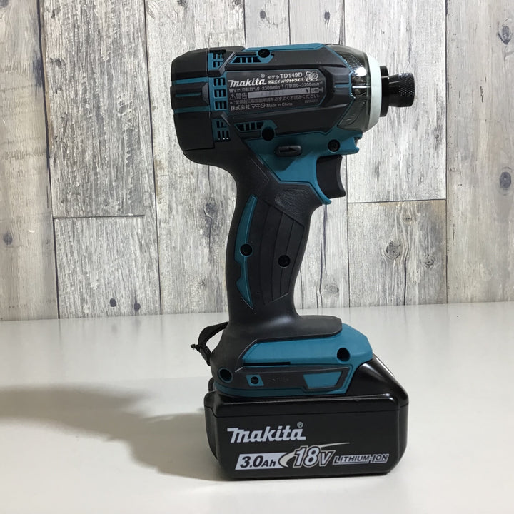 【未使用品】★送料無料★マキタ(makita) 18V 3.0Ah コードレスインパクトドライバー TD149DRFX【戸田店】