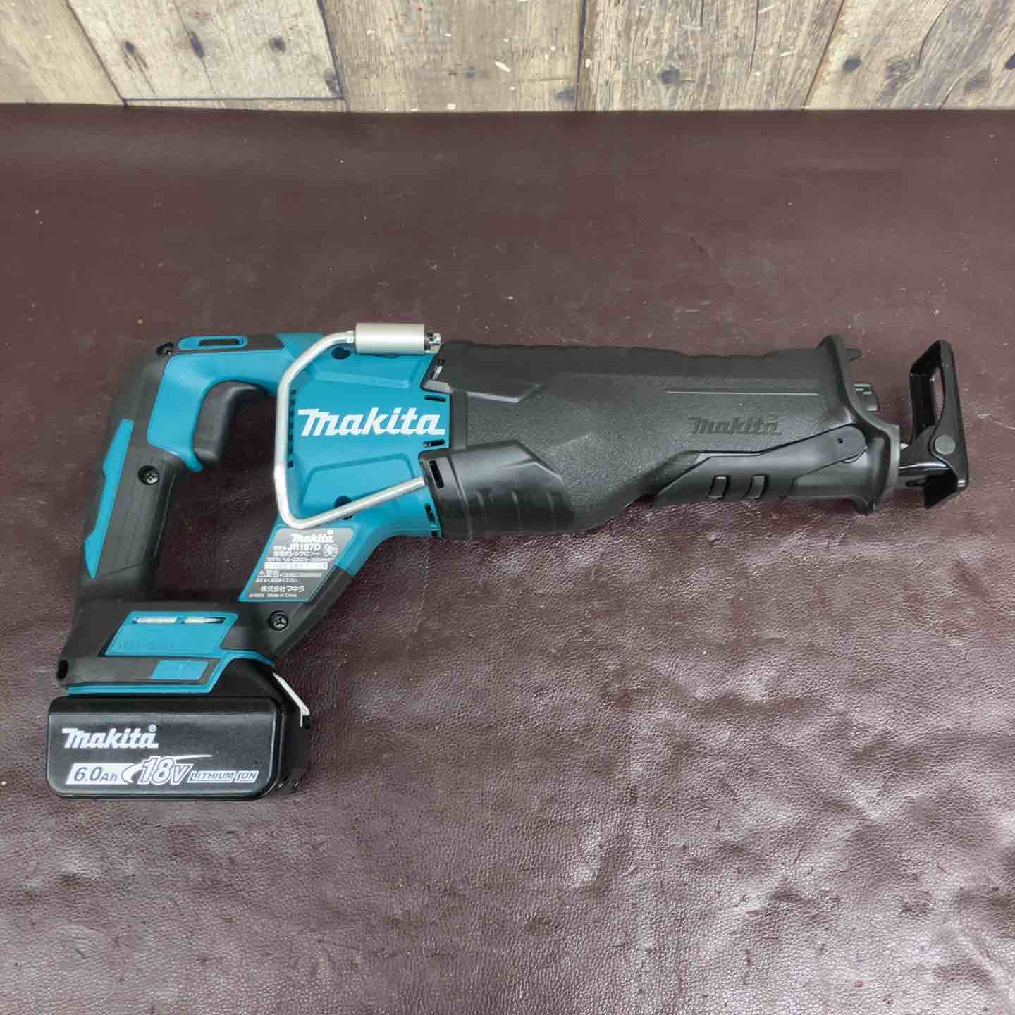 中古品】 マキタ(makita) コードレスレシプロソー JR187DZ バッテリー