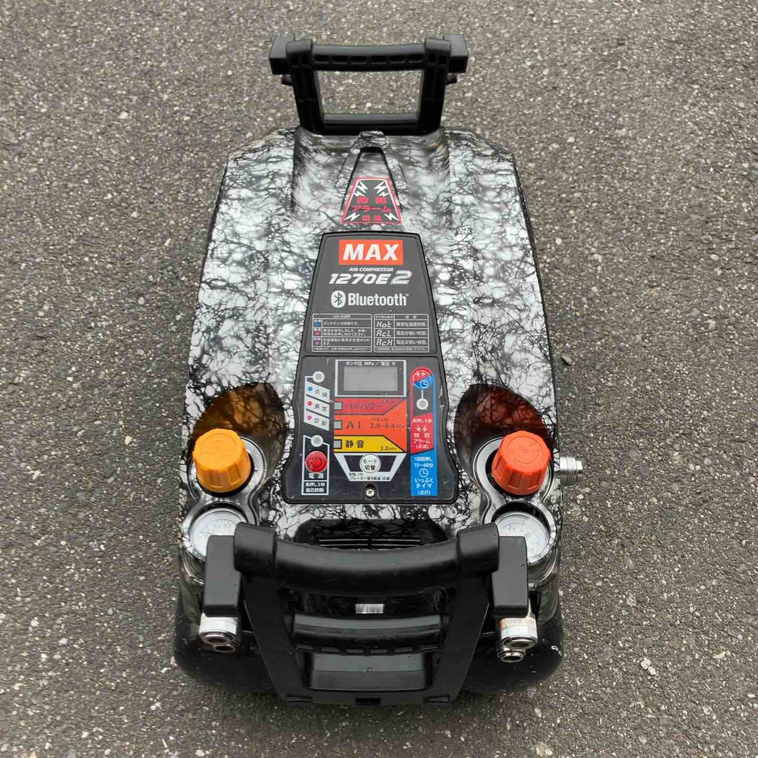 【中古品】 マックス/MAX エアコンプレッサー・AK-HL1270E2 (ガイアシルバー) 【桶川店】
