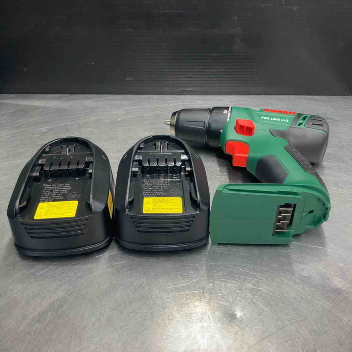 【中古美品】 ボッシュ(BOSCH) 18V コードレスドリルドライバー PSR1800LI-2 フルセット品 DIYモデル 【東大和店】