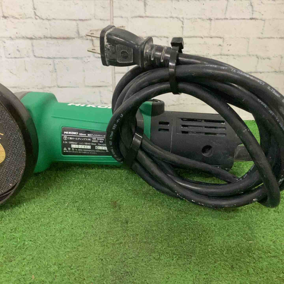 ◇ハイコーキ(HIKOKI ※旧:日立工機) 100mm ディスクグラインダー スナップスイッチタイプ G10SP5【町田店】