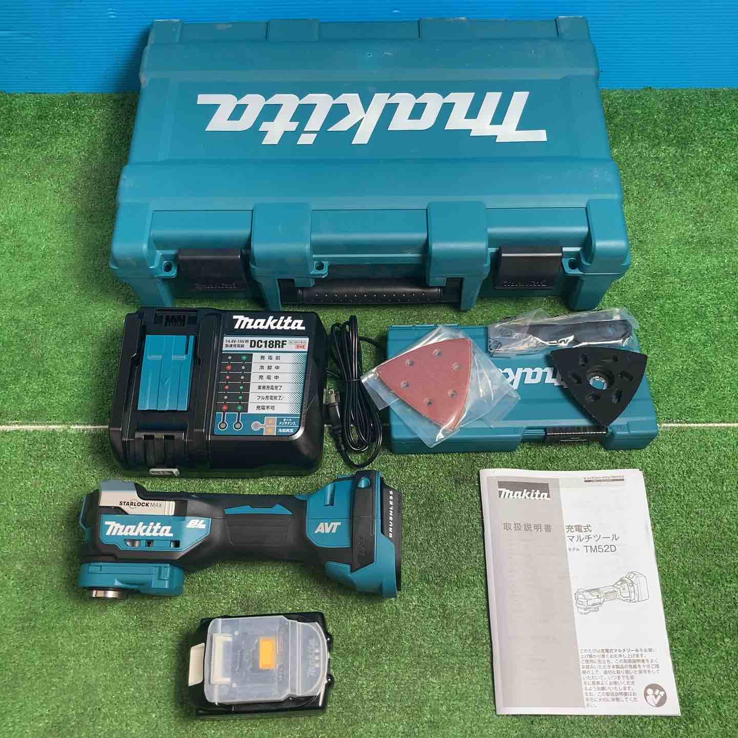 【美品】★マキタ(makita) コードレスマルチツール TM52DRG【岩槻店】 美品】☆マキタ(makita) コードレスマルチツール TM52DRG【岩槻店