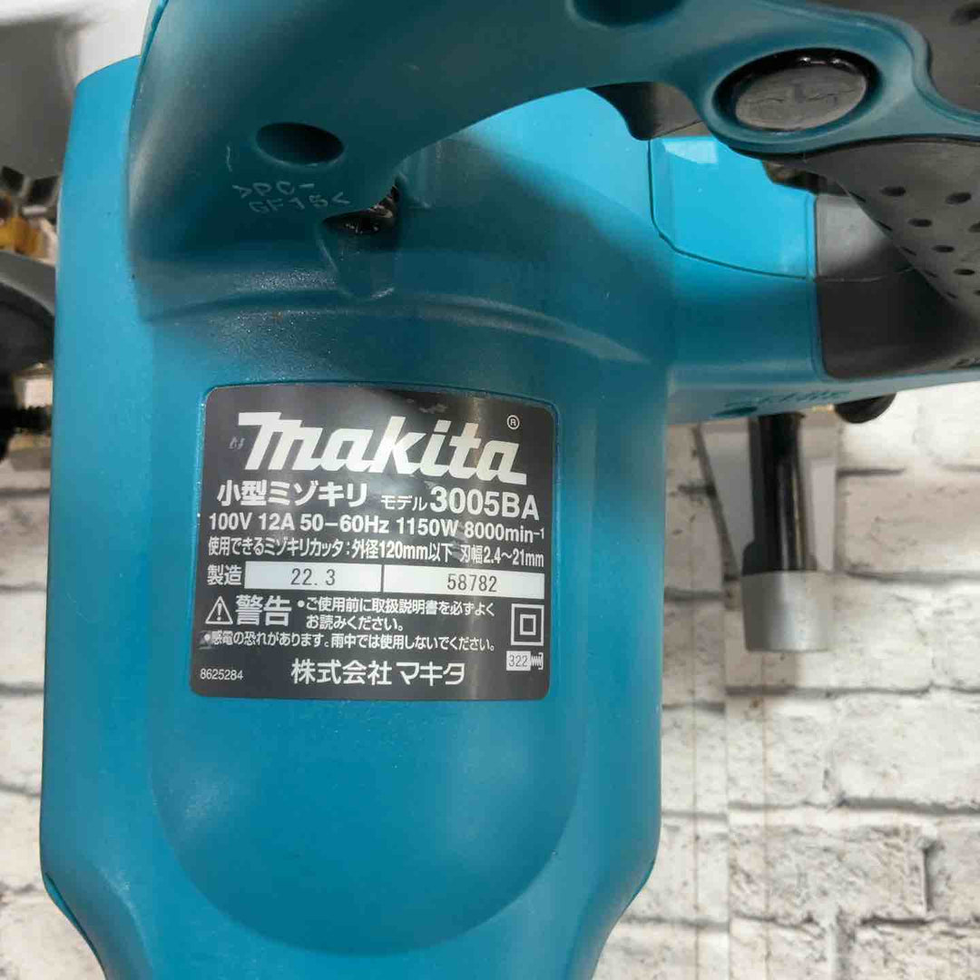 ☆マキタ(makita) 小型ミゾキリ 溝切  3005BA【川口店】