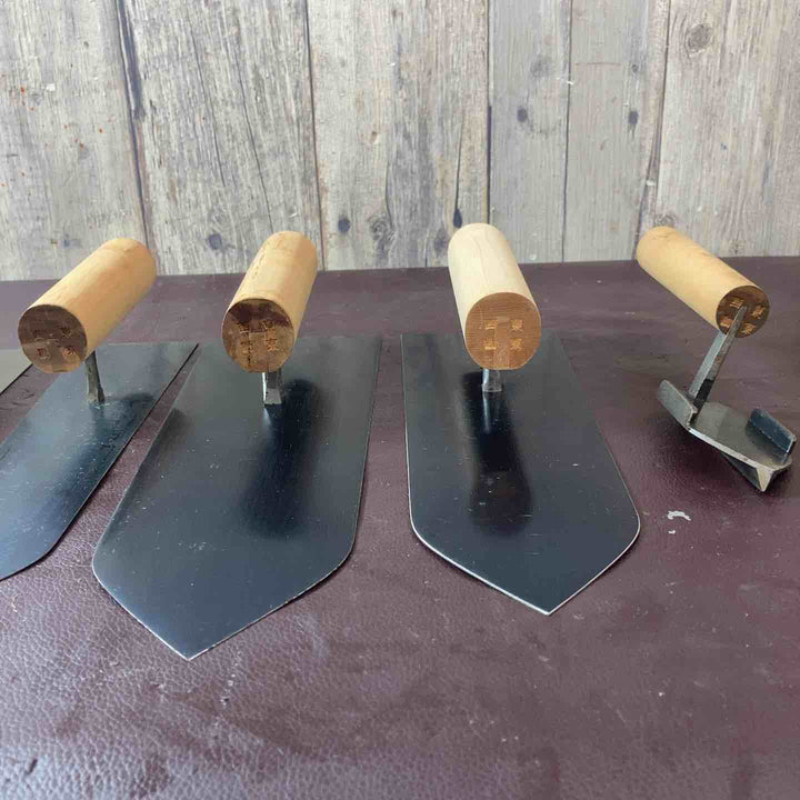 【中古美品】【まとめ売り】東京西勘 油焼左官ゴテ 東京石輝 6個セット こて 鏝【東大和店】