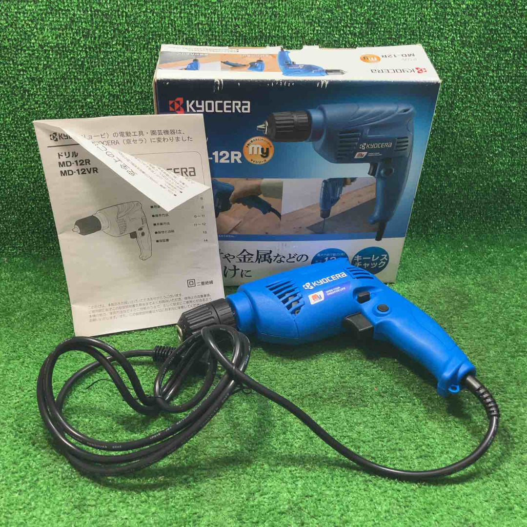 リョービ(RYOBI) ドリル MD-12R 鉄工10mm 木工13mm 641504A【川崎店】