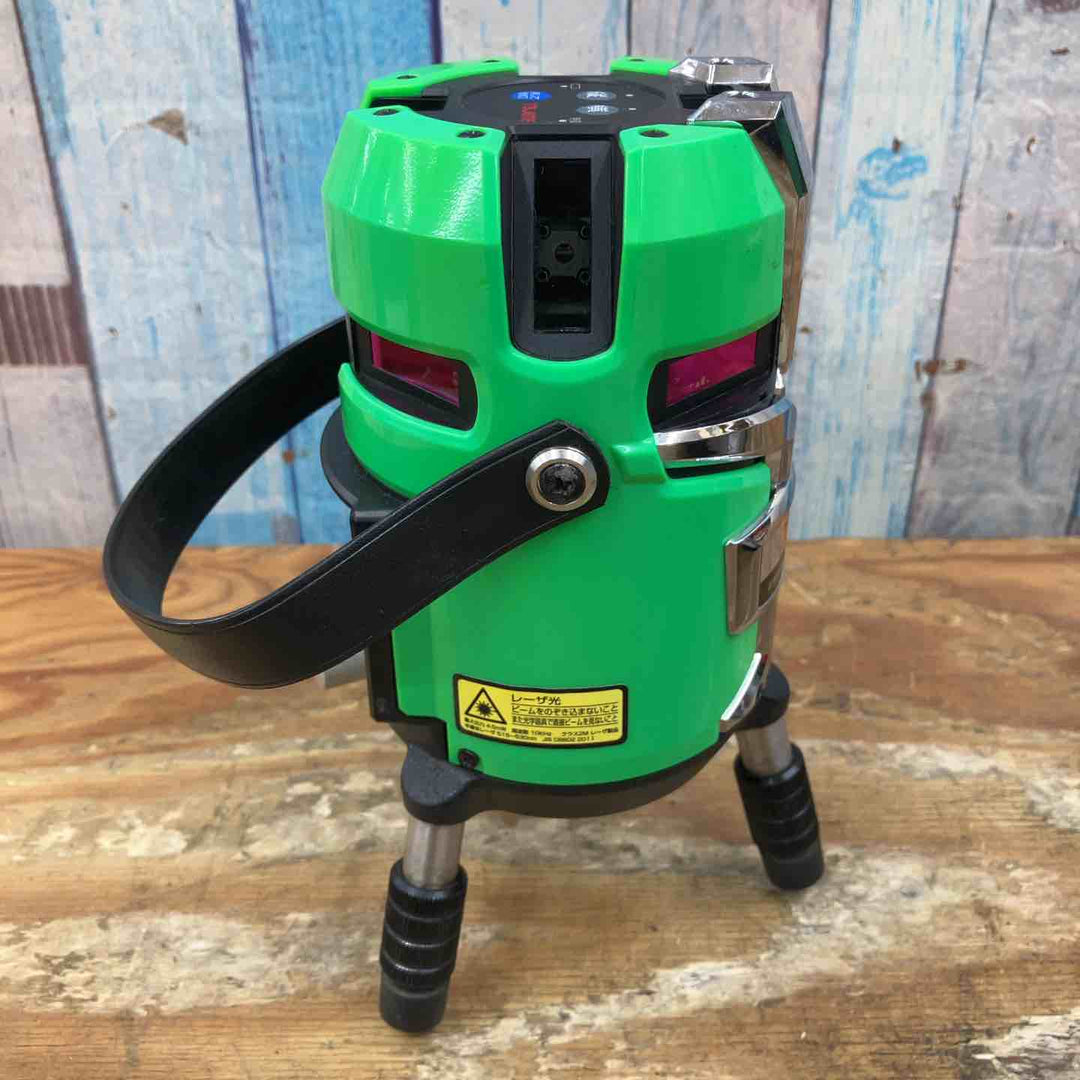 ◇タジマ(TAJIMA) グリーンレーザー墨出し器 KJC矩十字&横全周 ゼロジー二軸電子センサー制御 ZEROGS-KJC【柏店】