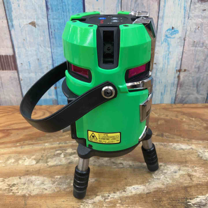 ◇タジマ(TAJIMA) グリーンレーザー墨出し器 KJC矩十字&横全周 ゼロジー二軸電子センサー制御 ZEROGS-KJC【柏店】