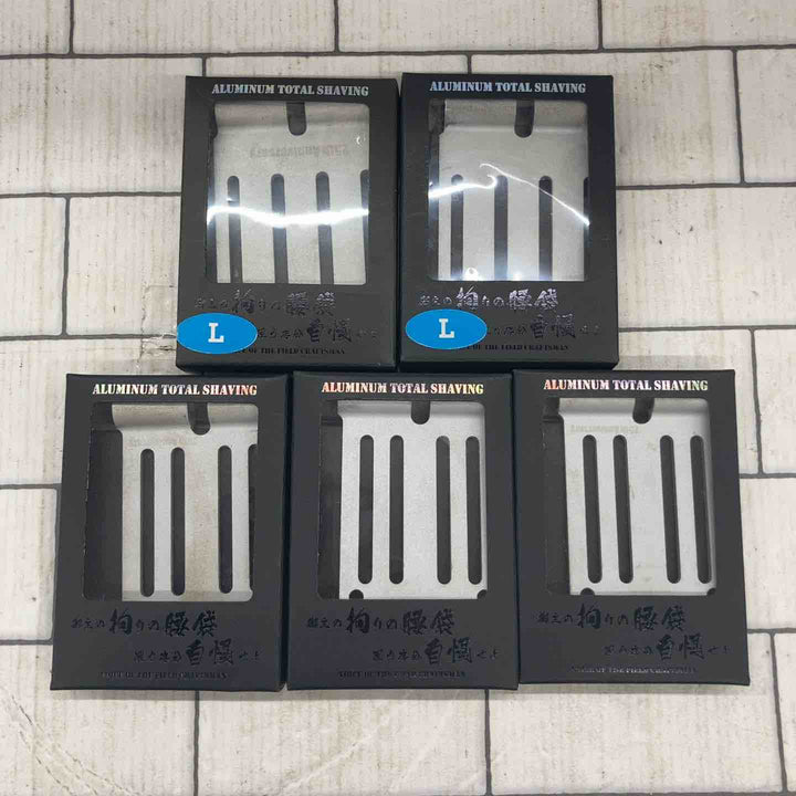ニックス(KNICKS) アルミ製ベルトループ 25周年記念限定生産品 マットシルバー ALU15L-S 5個セット【所沢店】