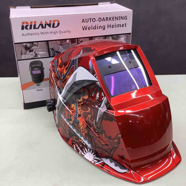 RILAND　リランド 溶接面　溶接マスク　接自動遮光面　侍 X701　型式恐らく 傷汚れ有【越谷店】
