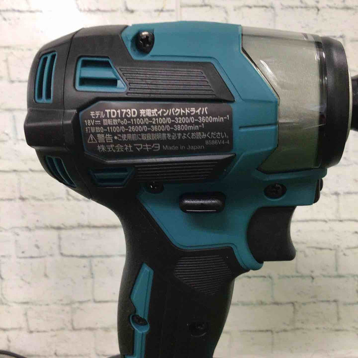 ★マキタ(makita) コードレスインパクトドライバー TD173DRGX【町田店】