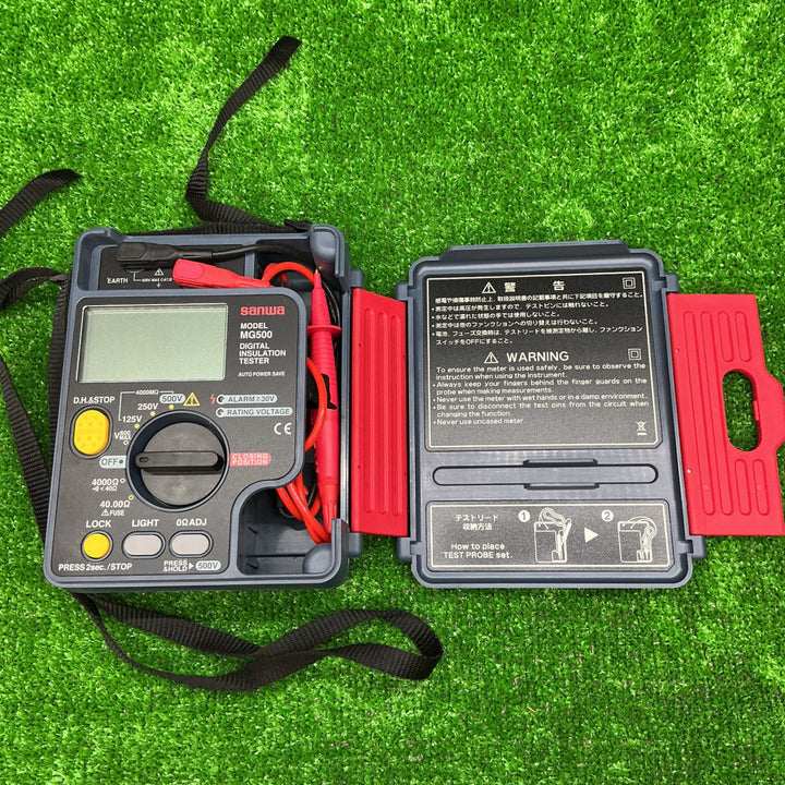 ◇三和電気計器(サンワ/sanwa) メガテスター MG500【電材館越谷店】