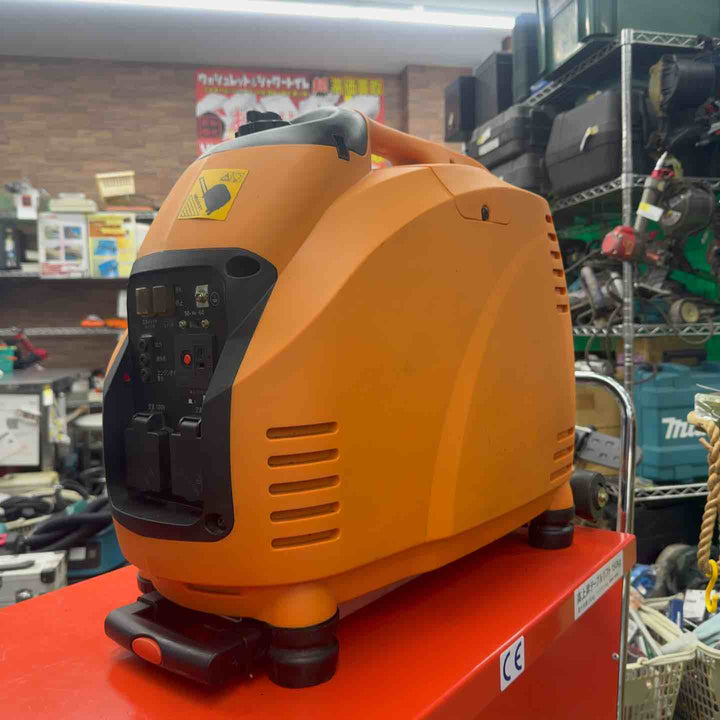 【※備考有り※中古・発送可！】 メーカ不明 2.5kVAクラス インバーター発電機 エンジンオイル交換済み 【桶川店】