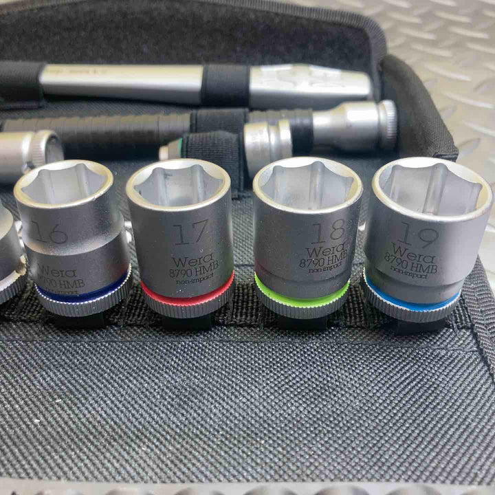 WERA 8100SC8　サイクロップラチェット「メタル」セット
