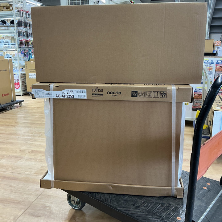 【店頭受取り限定】富士通 ルームエアコン ノクリア AHシリーズ 2025年モデル 6畳用 AS-AH225S-W+AO-AH225S 【電材館越谷店】